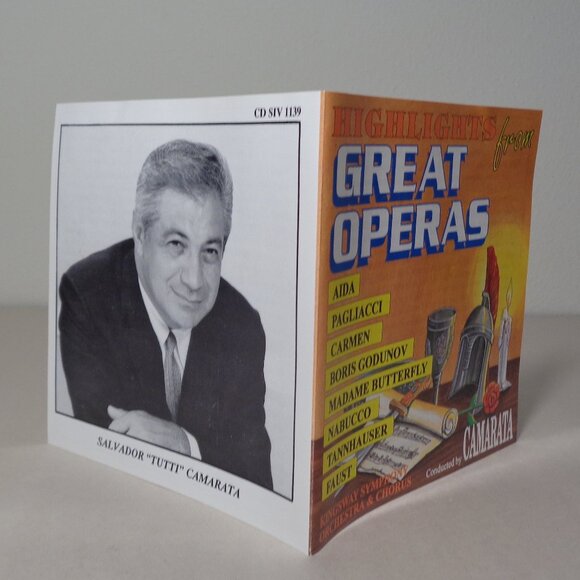 HIGHLIGHTS FROM GREAT OPERAS Conducted by Salvador Camarata / New CD / 8 Tracks - Picture 7 of 10